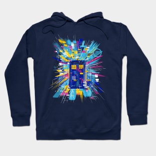 Shiny tardis Hoodie